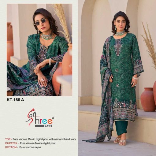 Shree Fabs KT 166 Viscose Salwar Suit Catalog 4 Pcs 6 510x510 - Shree Fabs KT 166 Viscose Salwar Suit Catalog 4 Pcs