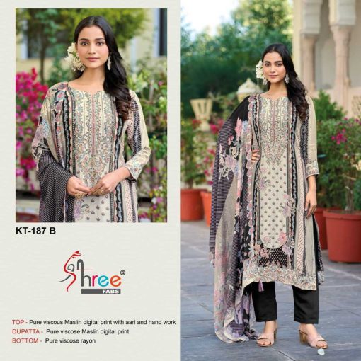 Shree Fabs KT 187 Viscose Salwar Suit Catalog 4 Pcs 2 510x510 - Shree Fabs KT 187 Viscose Salwar Suit Catalog 4 Pcs