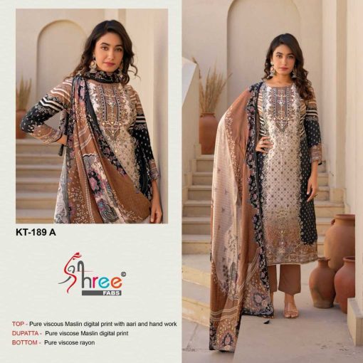 Shree Fabs KT 189 Viscose Salwar Suit Catalog 4 Pcs 2 510x510 - Shree Fabs KT 189 Viscose Salwar Suit Catalog 4 Pcs