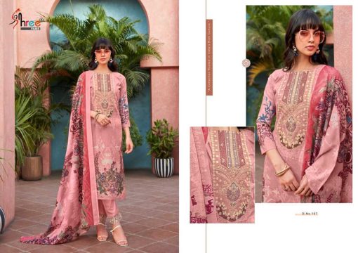 Shree Fabs Mashaal Emb Lawn Collection Vol 1 Chiffon Cotton Salwar Suit Catalog 8 Pcs 10 510x360 - Shree Fabs Mashaal Emb Lawn Collection Vol 1 Chiffon Cotton Salwar Suit Catalog 8 Pcs