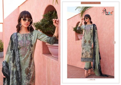 Shree Fabs Mashaal Emb Lawn Collection Vol 1 Chiffon Cotton Salwar Suit Catalog 8 Pcs 4 510x360 - Shree Fabs Mashaal Emb Lawn Collection Vol 1 Chiffon Cotton Salwar Suit Catalog 8 Pcs