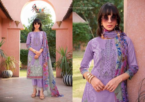 Shree Fabs Mashaal Emb Lawn Collection Vol 1 Chiffon Cotton Salwar Suit Catalog 8 Pcs 6 510x360 - Shree Fabs Mashaal Emb Lawn Collection Vol 1 Chiffon Cotton Salwar Suit Catalog 8 Pcs