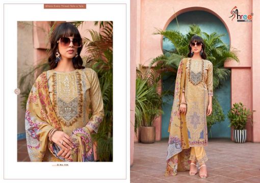 Shree Fabs Mashaal Emb Lawn Collection Vol 1 Chiffon Cotton Salwar Suit Catalog 8 Pcs 7 510x360 - Shree Fabs Mashaal Emb Lawn Collection Vol 1 Chiffon Cotton Salwar Suit Catalog 8 Pcs