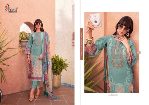 Shree Fabs Mashaal Emb Lawn Collection Vol 1 Chiffon Cotton Salwar Suit Catalog 8 Pcs 8 510x360 - Shree Fabs Mashaal Emb Lawn Collection Vol 1 Chiffon Cotton Salwar Suit Catalog 8 Pcs