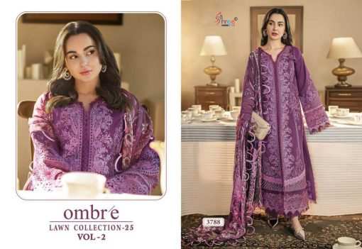 Shree Fabs Ombre Lawn Collection 25 Vol 2 Chiffon Cotton Salwar Suit Catalog 3 Pcs 3 510x351 - Shree Fabs Ombre Lawn Collection 25 Vol 2 Chiffon Cotton Salwar Suit Catalog 3 Pcs