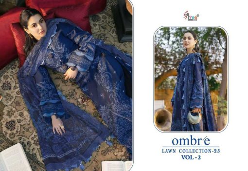 Shree Fabs Ombre Lawn Collection 25 Vol 2 Chiffon Cotton Salwar Suit Catalog 3 Pcs 6 510x351 - Shree Fabs Ombre Lawn Collection 25 Vol 2 Chiffon Cotton Salwar Suit Catalog 3 Pcs