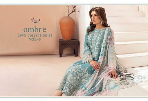 Shree Fabs Ombre Lawn Collection 25 Vol 3 Chiffon Cotton Salwar Suit Catalog 6 Pcs 10 510x351 - Shree Fabs Ombre Lawn Collection 25 Vol 3 Chiffon Cotton Salwar Suit Catalog 6 Pcs