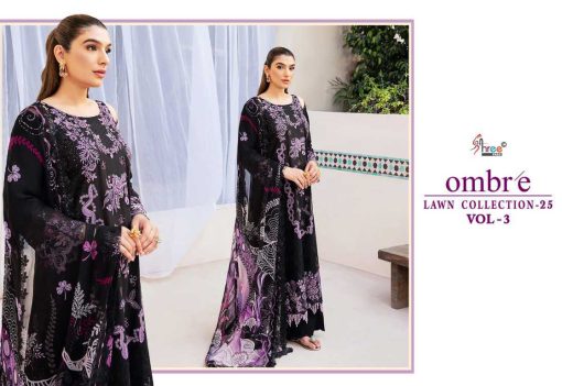 Shree Fabs Ombre Lawn Collection 25 Vol 3 Chiffon Cotton Salwar Suit Catalog 6 Pcs 12 510x351 - Shree Fabs Ombre Lawn Collection 25 Vol 3 Chiffon Cotton Salwar Suit Catalog 6 Pcs