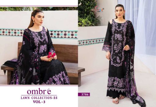 Shree Fabs Ombre Lawn Collection 25 Vol 3 Chiffon Cotton Salwar Suit Catalog 6 Pcs 13 510x351 - Shree Fabs Ombre Lawn Collection 25 Vol 3 Chiffon Cotton Salwar Suit Catalog 6 Pcs