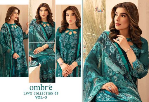 Shree Fabs Ombre Lawn Collection 25 Vol 3 Chiffon Cotton Salwar Suit Catalog 6 Pcs 2 510x351 - Shree Fabs Ombre Lawn Collection 25 Vol 3 Chiffon Cotton Salwar Suit Catalog 6 Pcs