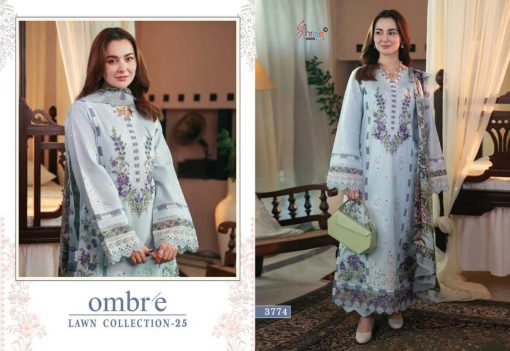 Shree Fabs Ombre Lawn Collection Vol 25 Chiffon Cotton Salwar Suit Catalog 6 Pcs 5 510x351 - Shree Fabs Ombre Lawn Collection Vol 25 Chiffon Cotton Salwar Suit Catalog 6 Pcs