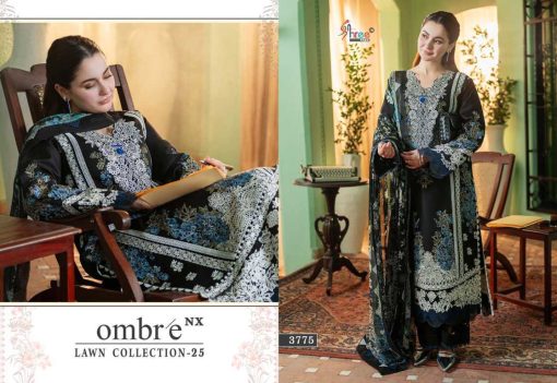 Shree Fabs Ombre Lawn Collection Vol 25 NX Chiffon Cotton Salwar Suit Catalog 5 Pcs 9 510x351 - Shree Fabs Ombre Lawn Collection Vol 25 NX Chiffon Cotton Salwar Suit Catalog 5 Pcs