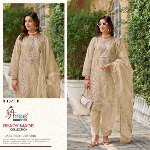 Shree Fabs R 1371 A D Organza Readymade Salwar Suit Catalog 4 Pcs 10 510x510 - Shree Fabs R 1371 A-D Organza Readymade Salwar Suit Catalog 4 Pcs