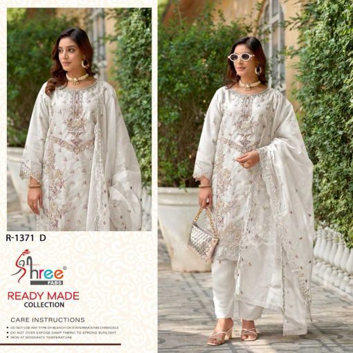 Shree Fabs R 1371 A D Organza Readymade Salwar Suit Catalog 4 Pcs 6 510x510 - Shree Fabs R 1371 A-D Organza Readymade Salwar Suit Catalog 4 Pcs