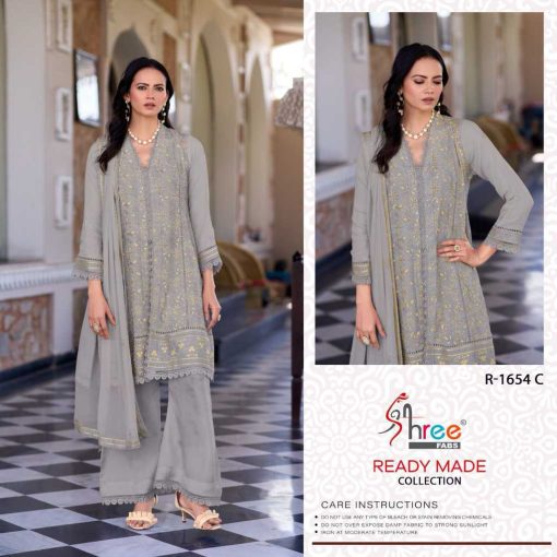 Shree Fabs R 1654 A D Chiffon Readymade Salwar Suit Catalog 4 Pcs 3 510x510 - Shree Fabs R 1654 A-D Chiffon Readymade Salwar Suit Catalog 4 Pcs