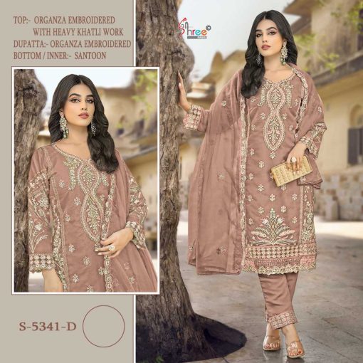 Shree Fabs S 5341 A D Organza Salwar Suit Catalog 4 Pcs 1 510x510 - Shree Fabs S 5341 A-D Organza Salwar Suit Catalog 4 Pcs