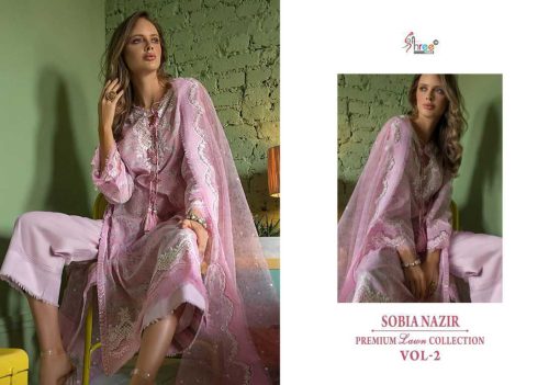 Shree Fabs Sobia Nazir Premium Lawn Collection Vol 2 Chiffon Cotton Salwar Suit Catalog 4 Pcs 9 510x351 - Shree Fabs Sobia Nazir Premium Lawn Collection Vol 2 Chiffon Cotton Salwar Suit Catalog 4 Pcs