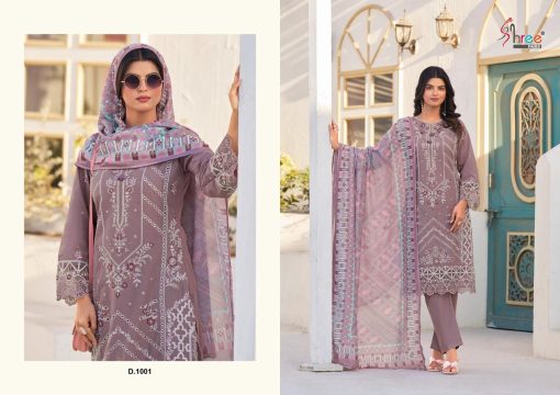 Shree Fabs Tasrif Premium Lawn Collection Vol 1 Chiffon Cotton Salwar Suit Catalog 6 Pcs 3 510x360 - Shree Fabs Tasrif Premium Lawn Collection Vol 1 Chiffon Cotton Salwar Suit Catalog 6 Pcs