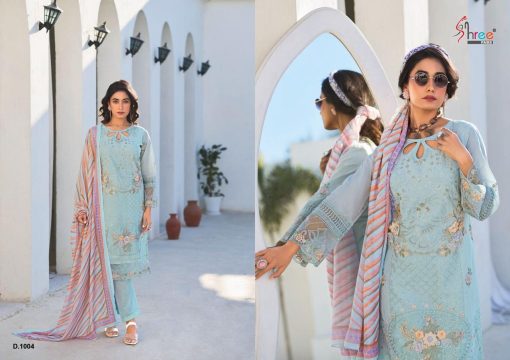 Shree Fabs Tasrif Premium Lawn Collection Vol 1 Chiffon Cotton Salwar Suit Catalog 6 Pcs 6 510x360 - Shree Fabs Tasrif Premium Lawn Collection Vol 1 Chiffon Cotton Salwar Suit Catalog 6 Pcs