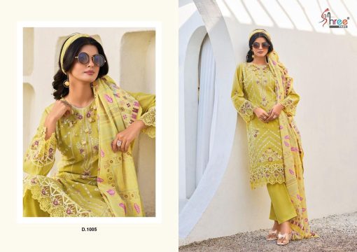 Shree Fabs Tasrif Premium Lawn Collection Vol 1 Chiffon Cotton Salwar Suit Catalog 6 Pcs 8 510x360 - Shree Fabs Tasrif Premium Lawn Collection Vol 1 Chiffon Cotton Salwar Suit Catalog 6 Pcs