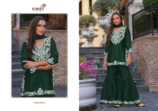 Vamika Anamika Vol 1 Chinon Kurti with Dupatta Palazzo Catalog 5 Pcs 6 510x360 - Vamika Anamika Vol 1 Chinon Kurti with Dupatta Sharara Catalog 5 Pcs