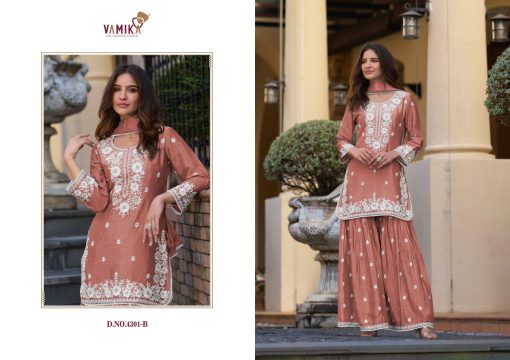 Vamika Anamika Vol 2 Chinon Kurti with Dupatta Sharara Catalog 5 Pcs 4 510x360 - Vamika Anamika Vol 2 Chinon Kurti with Dupatta Sharara Catalog 5 Pcs