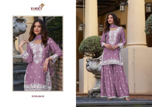 Vamika Anamika Vol 2 Chinon Kurti with Dupatta Sharara Catalog 5 Pcs 5 510x360 - Vamika Anamika Vol 2 Chinon Kurti with Dupatta Sharara Catalog 5 Pcs