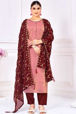 Vishnu Aabidah Silk Salwar Suit Catalog 10 Pcs