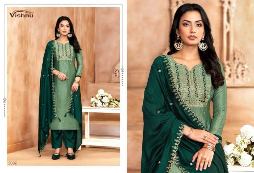 Vishnu Jasmeen Vol 2 Silk Salwar Suit Catalog 12 Pcs 10 510x348 - Vishnu Jasmeen Vol 2 Silk Salwar Suit Catalog 12 Pcs