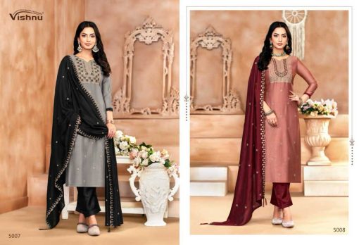 Vishnu Jasmeen Vol 2 Silk Salwar Suit Catalog 12 Pcs 2 510x348 - Vishnu Jasmeen Vol 2 Silk Salwar Suit Catalog 12 Pcs