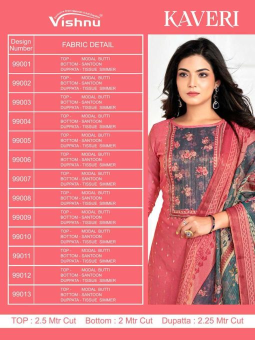 Vishnu Kaveri Fancy Salwar Suit Catalog 13 Pcs 12 510x680 - Vishnu Kaveri Fancy Salwar Suit Catalog 13 Pcs