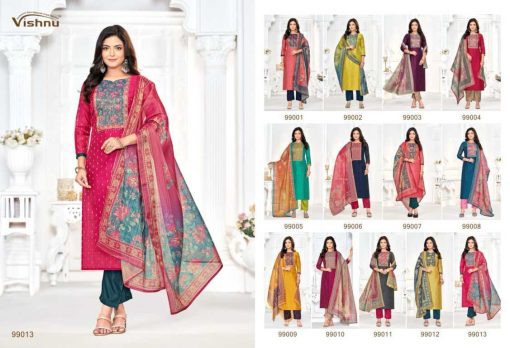 Vishnu Kaveri Fancy Salwar Suit Catalog 13 Pcs 13 510x348 - Vishnu Kaveri Fancy Salwar Suit Catalog 13 Pcs