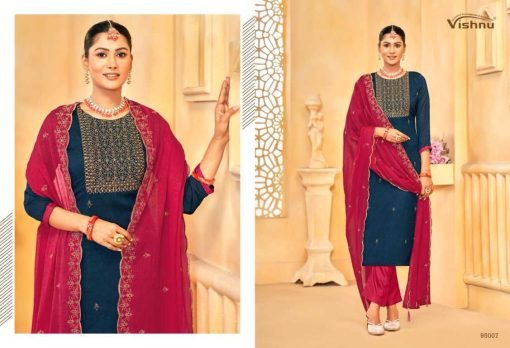 Vishnu Rehnuma Silk Salwar Suit Catalog 9 Pcs 2 510x348 - Vishnu Rehnuma Silk Salwar Suit Catalog 9 Pcs