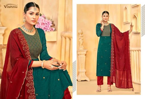 Vishnu Rehnuma Silk Salwar Suit Catalog 9 Pcs 8 510x348 - Vishnu Rehnuma Silk Salwar Suit Catalog 9 Pcs