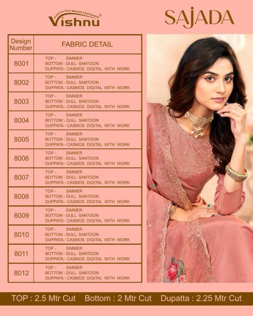 Vishnu Sajada Fancy Salwar Suit Catalog 12 Pcs 12 510x638 - Vishnu Sajada Fancy Salwar Suit Catalog 12 Pcs