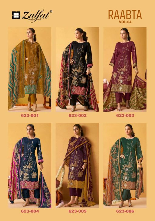 Zulfat Raabta Vol 4 by Belliza Cotton Salwar Suit Catalog 6 Pcs 10 510x725 - Zulfat Raabta Vol 4 by Belliza Cotton Salwar Suit Catalog 6 Pcs