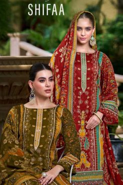 Zulfat Shifaa by Belliza Viscose Salwar Suit Catalog 6 Pcs