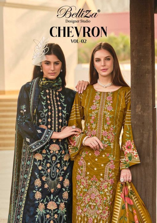 Belliza Chevron Vol 2 Cotton Salwar Suit Catalog 6 Pcs 1 510x725 - Belliza Chevron Vol 2 Cotton Salwar Suit Catalog 6 Pcs