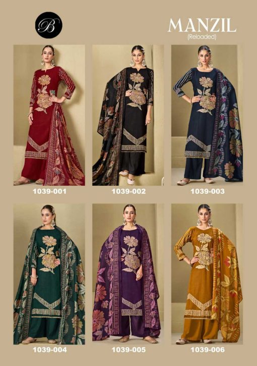 Belliza Manzil Viscose Salwar Suit Catalog 6 Pcs 10 510x725 - Belliza Manzil Viscose Salwar Suit Catalog 6 Pcs