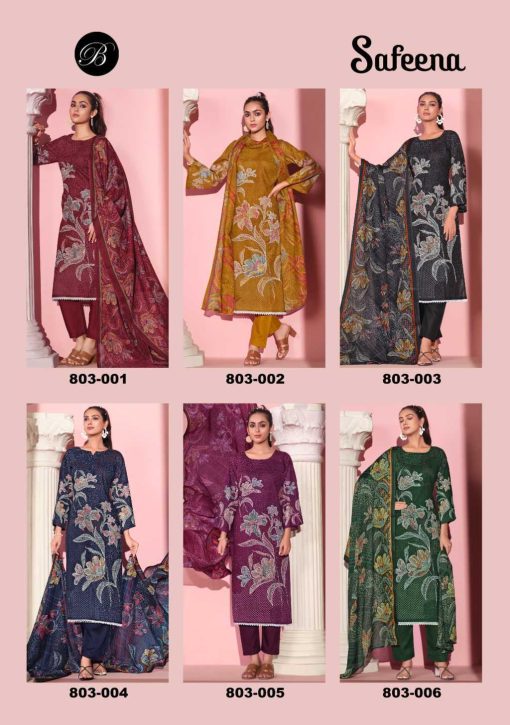 Belliza Safeena Cotton Salwar Suit Catalog 6 Pcs 10 510x725 - Belliza Safeena Cotton Salwar Suit Catalog 6 Pcs