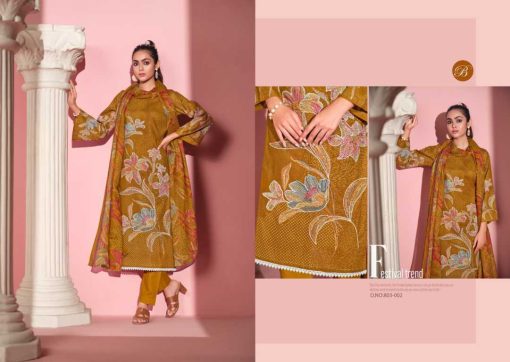 Belliza Safeena Cotton Salwar Suit Catalog 6 Pcs 4 510x362 - Belliza Safeena Cotton Salwar Suit Catalog 6 Pcs