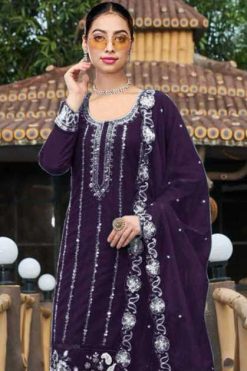 Bilqis B 135 E-H Georgette Salwar Suit Catalog 4 Pcs