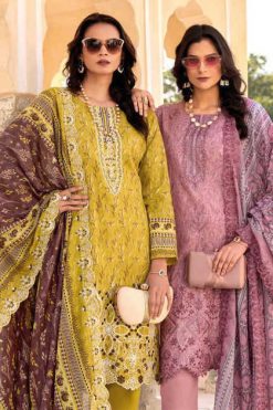 Deepsy Bin Saeed Lawn Collection Vol 14 Salwar Suit Catalog 6 Pcs