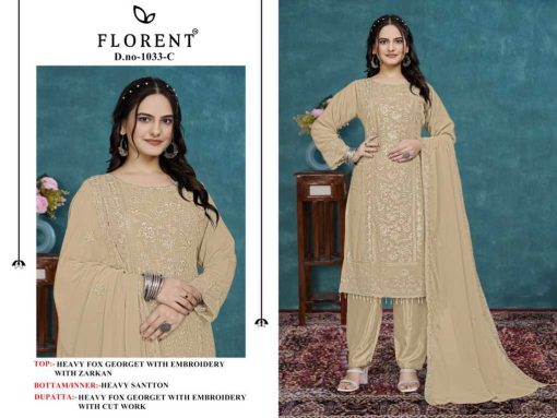 Florent DN 1033 A D Georgette Salwar Suit Catalog 4 Pcs 1 510x383 - Florent DN 1033 A-D Georgette Salwar Suit Catalog 4 Pcs