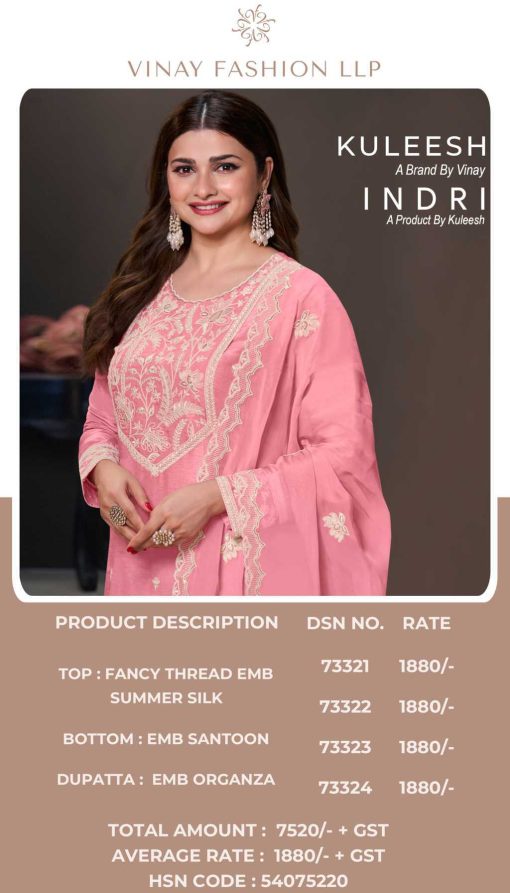 Kuleesh Indri by Vinay Silk Salwar Suit Catalog 4 Pcs 11 510x893 - Kuleesh Indri by Vinay Silk Salwar Suit Catalog 4 Pcs