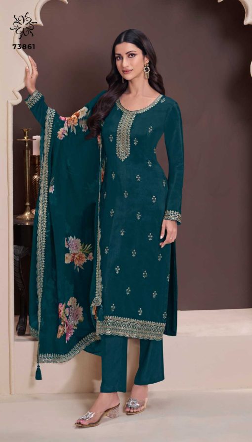 Kuleesh Shivangi Vol 2 by Vinay Silk Salwar Suit Catalog 4 Pcs 2 510x893 - Kuleesh Shivangi Vol 2 by Vinay Silk Salwar Suit Catalog 4 Pcs