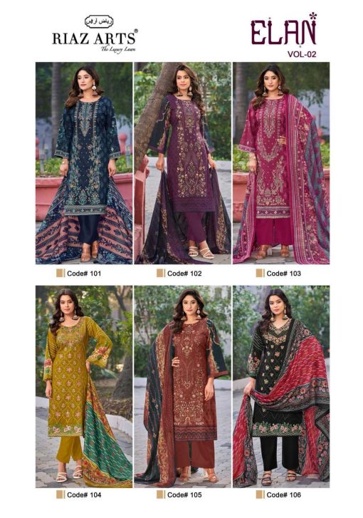 Riaz Arts Elan Vol 2 by Mumtaz Arts Lawn Salwar Suit Catalog 6 Pcs 10 510x727 - Riaz Arts Elan Vol 2 by Mumtaz Arts Lawn Salwar Suit Catalog 6 Pcs