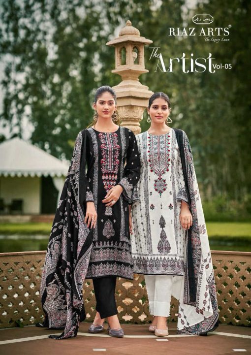 Riaz Arts The Artist Vol 5 by Mumtaz Arts Lawn Salwar Suit Catalog 8 Pcs 1 510x721 - Riaz Arts The Artist Vol 5 by Mumtaz Arts Lawn Salwar Suit Catalog 8 Pcs