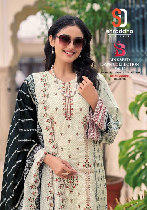 Sharddha Bin Saeed Lawn Collection Vol 13 Readymade Salwar Suit Catalog 8 Pcs 10 510x729 - Sharddha Bin Saeed Lawn Collection Vol 13 Readymade Salwar Suit Catalog 8 Pcs