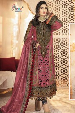 Shree Fabs K 1788 E-H Organza Salwar Suit Catalog 4 Pcs